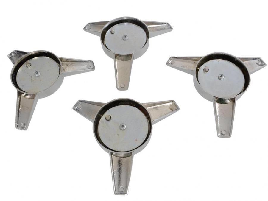 Cragar SS Wheel 3 Bar Spinner Cap - Set Of 4