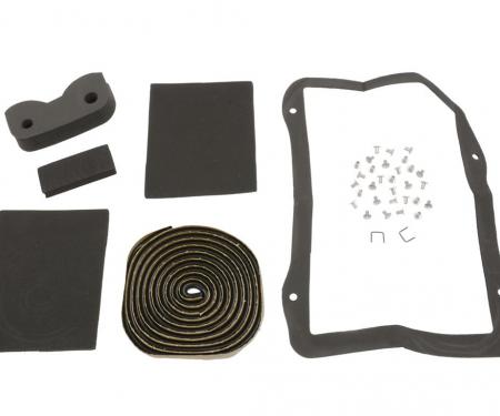 68-79 Heater Box Gasket Kit - No Air Conditioning With Rivet - 6 Pieces