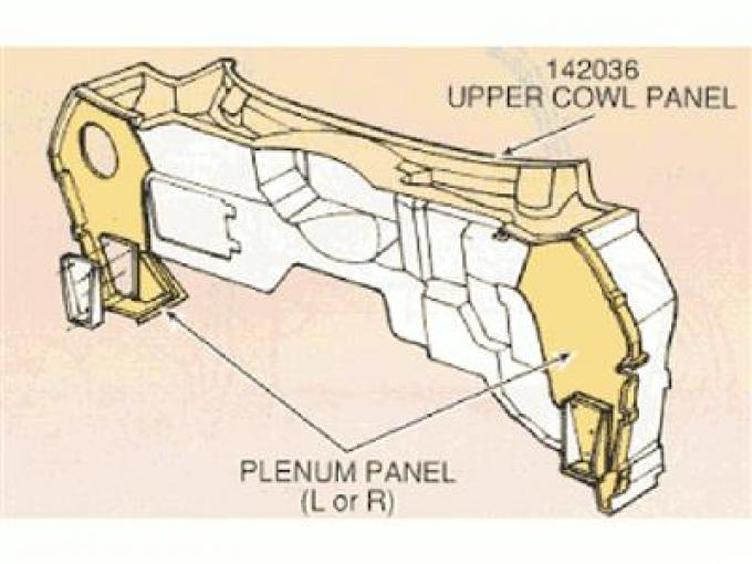 67 Plenum Panel - Hl Left