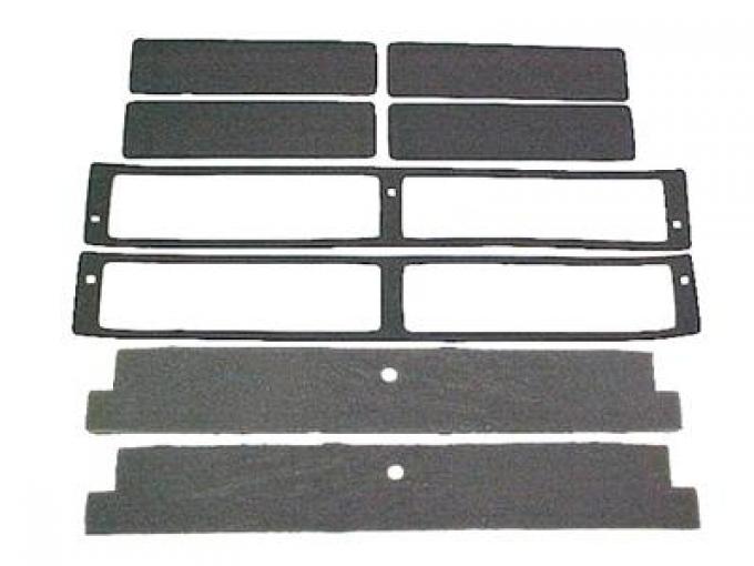 69-76 Rear Astro Ventilation Door Seals - Vent Except Air Conditioning