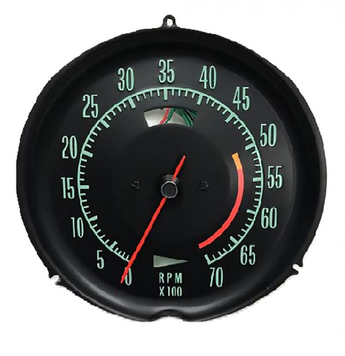 1968-1971 5300 RPM Redline Electronic Tachometer