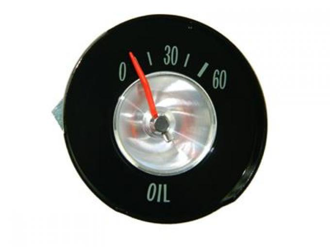 63 Oil Pressure Gauge - 60# (1963 Early)