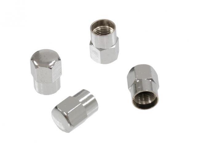 Valve Stem Cap Set - Chrome