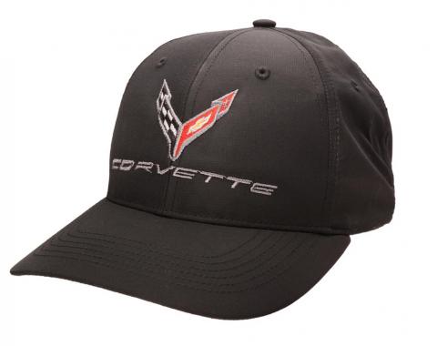 Hat C8 Corvette StayDri Performance Black