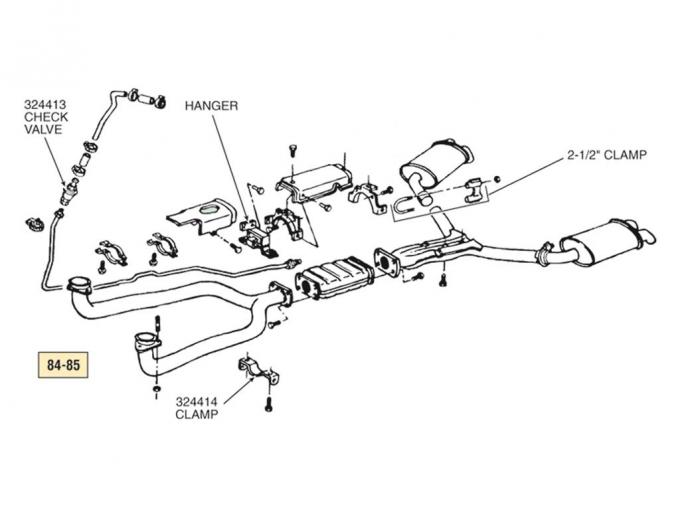 85 Exhaust System