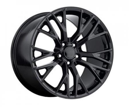 84-13 Wheel - Gloss Black C7 Z06 18 X 9.5 - Offset +40