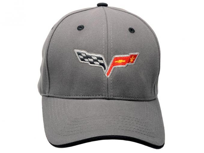 C6 Corvette Gray Heritage Hat