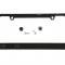 14-19 License Plate Frame / Bezel - C7 Logo Black