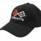 Hat- Embroidered C2 Or C3 Logo Crossflags Black