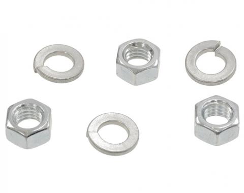 Redline Restomotive® 1958-1962 Chevrolet Corvette Master Cylinder Mount Nut, 6 Piece Set