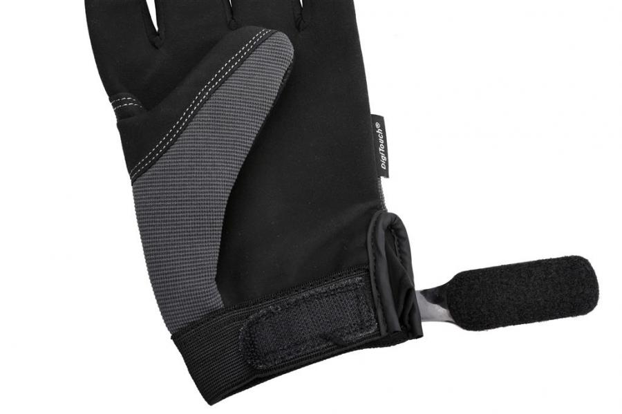 Corvette Gray Touchscreen Mechanics Work Gloves