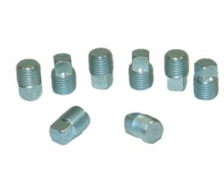 66-82 Emission Hole Plug - For Exhaust Manifold - Set 8 Pieces