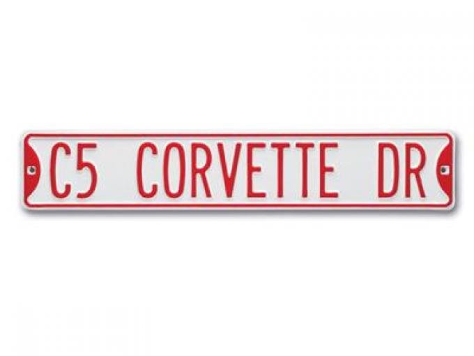 Street Sign - C5 Corvette Drive