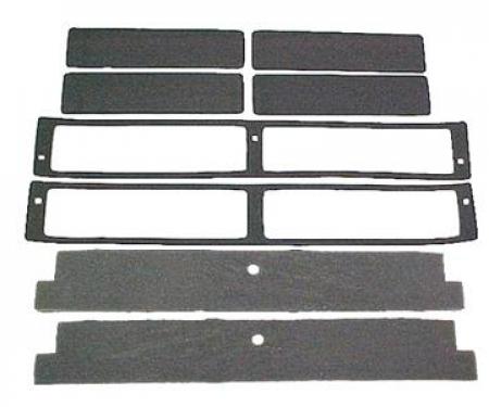 69-76 Rear Astro Ventilation Door Seals - Vent Except Air Conditioning