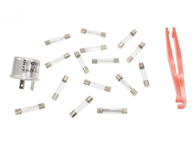 64-66 Fuse Flasher Kit - 18 Piece Replacement