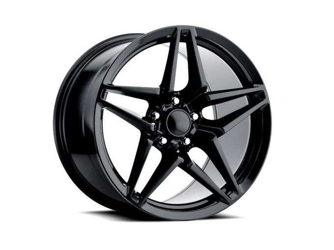 88-96 C7 ZR1 Front Satin Black 18 x 8.5 +56 Offset Wheel