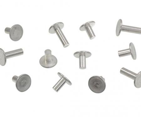 63-67 Seat Mount Reinforcement Rivet Set - Front 12 Pieces