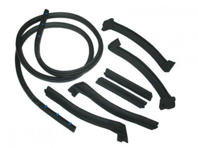 1986-1996 Soft Top/Convertible Top Weatherstrip Kit