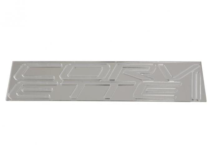 97-04 Corvette Rear Acrylic Lettering Kit