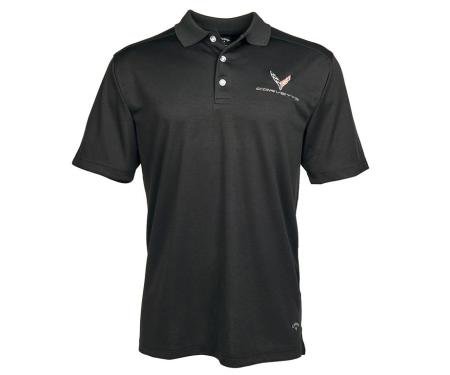 Polo Shirt C8 Corvette Men’s Callaway Black