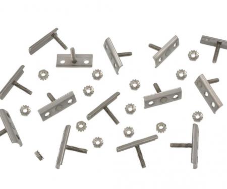 75-79 Bumper Retainer - Front - 14 Pieces