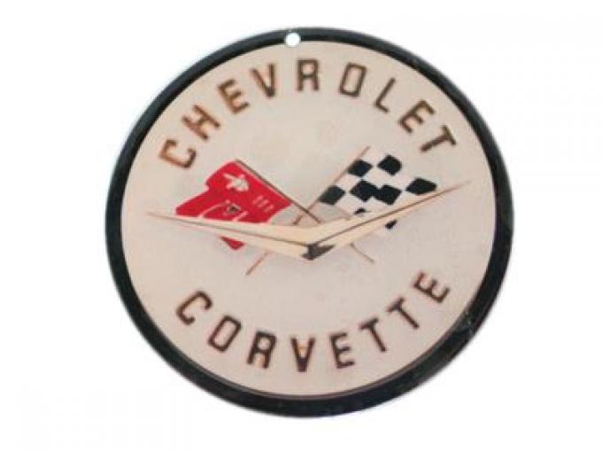 58-62 Magnet - 58-62 C1 Corvette Emblem - 4" - Photo Steel