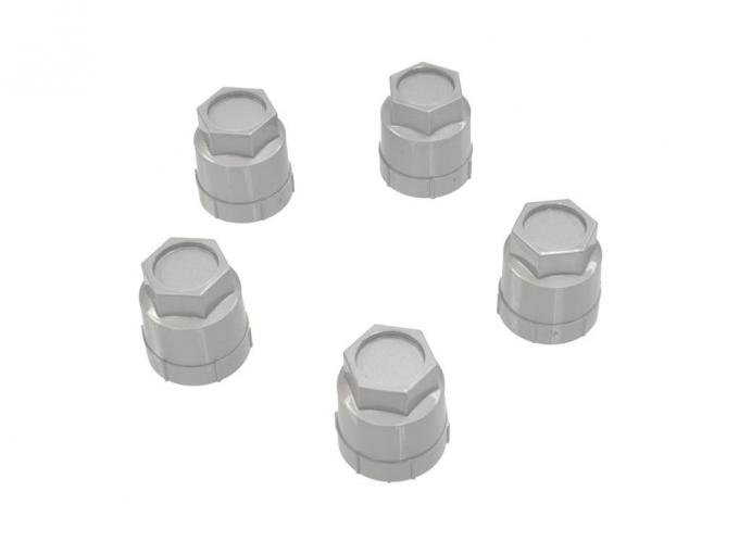 88-96 Wheel Lug Nut Cap - Silver - Set Of 5