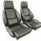 84-88 Mounted Standard Seat Covers 100% Leather With Original Design Perforation