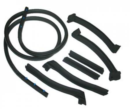 1986-1996 Soft Top/Convertible Top Weatherstrip Kit