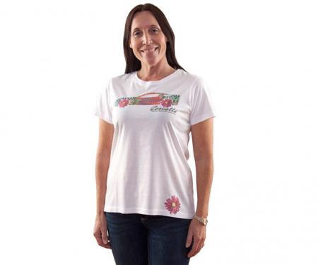 T-Shirt Womens Nature Corvette White