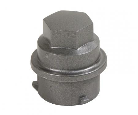 Corvette Lugnut Cap, Gray, 2000-2004