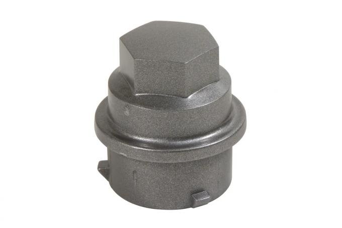 Corvette Lugnut Cap, Gray, 2000-2004