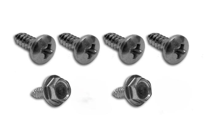 Redline Restomotive® 1963-1967 Chevrolet Corvette Coupe Rear Quarter Panel Trim Screws