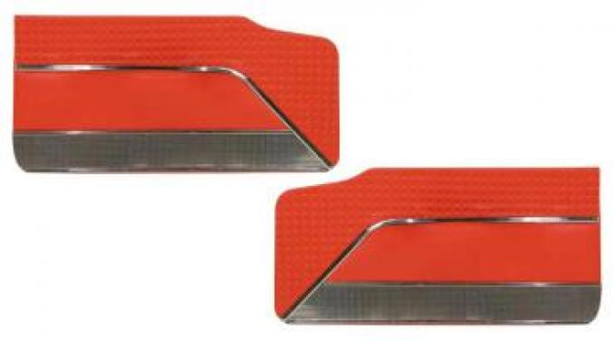 Corvette Door Panels, Deluxe, 1956-1957