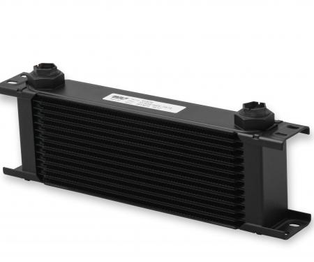 Earl's UltraPro Oil Cooler, Black, 13 Rows, Wide Cooler, 10 O-Ring Boss Female Ports 413ERL