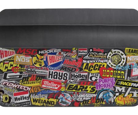 Holley /MSD Sticker Bomb Fender Cover, (36" X 26") 36-445