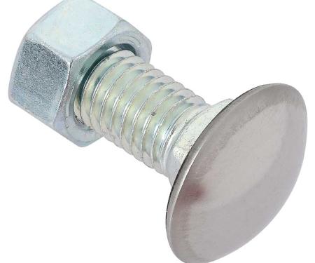 OER 1957-87 GM, Bumper Bolt & Nut Stainless Steel 1/2"-13 x 1-1/2", Various Models A3102