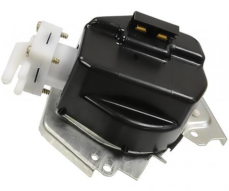 OER 1971-73 Corvette, Windshield Washer Pump, Headlamp Washer Pump, White Washer Head, 3-Port 90-Degree Fittings 4919630