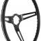 OER 1969-72 GM Custom Comfort Grip Steering Wheel With Black Spokes 153797