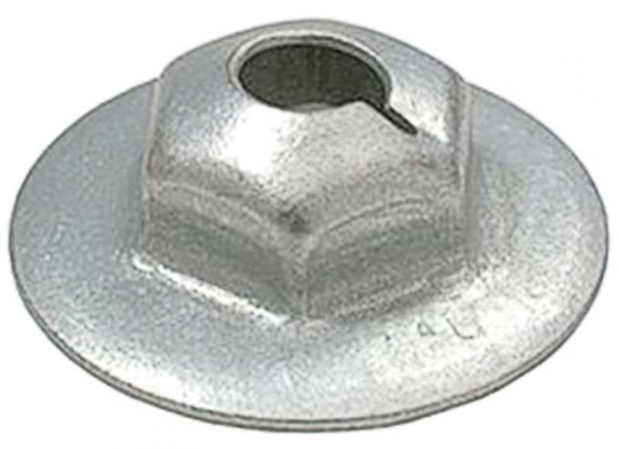 1/4-20 Washer Lock Nut 13/16'' O.D. 7/16'' Hex