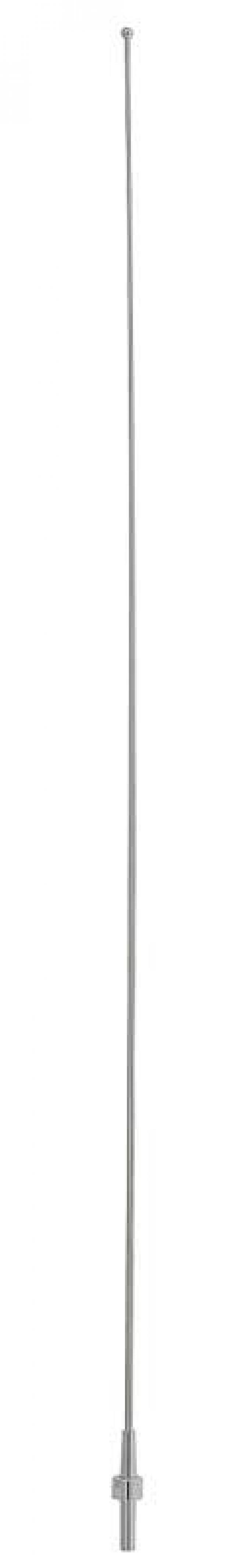 OER 1967-82 AM/FM Steel Antenna Mast - Non-Telescoping Fixed Stainless 3943654