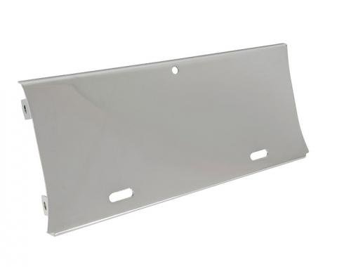 Corvette Front License Bumper Back Plate, 1958-1962